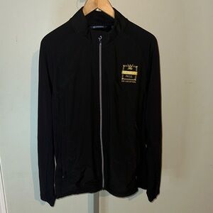 WWE Priority Pass On Location Cutter & Buck Full Zip Jacket Size XL, Black/Gold